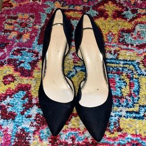 Jessica Simpson black pumps lightly worn size 9